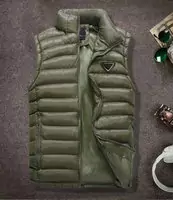 emporio armani mountain doudoune sans manche hiver zipper sac vert